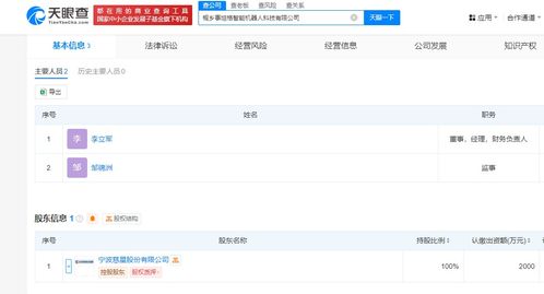 慈星股份戰略布局再下一城，嘉興智能機器人科技公司正式成立